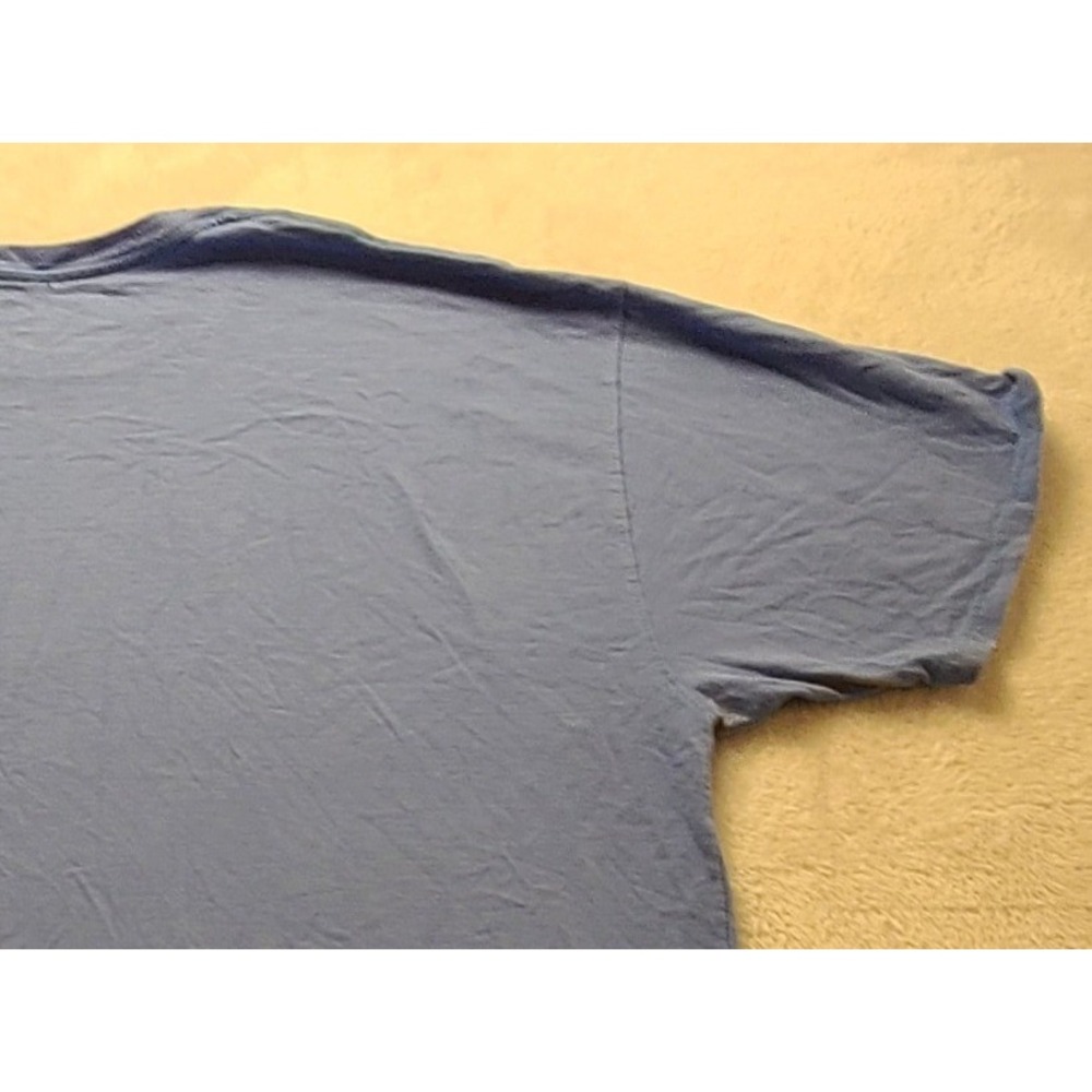Champion Men's 2XL Short Sleeve TShirt Light Blue Crew Neck Embroidered Logo Tee - Picture 12 of 14